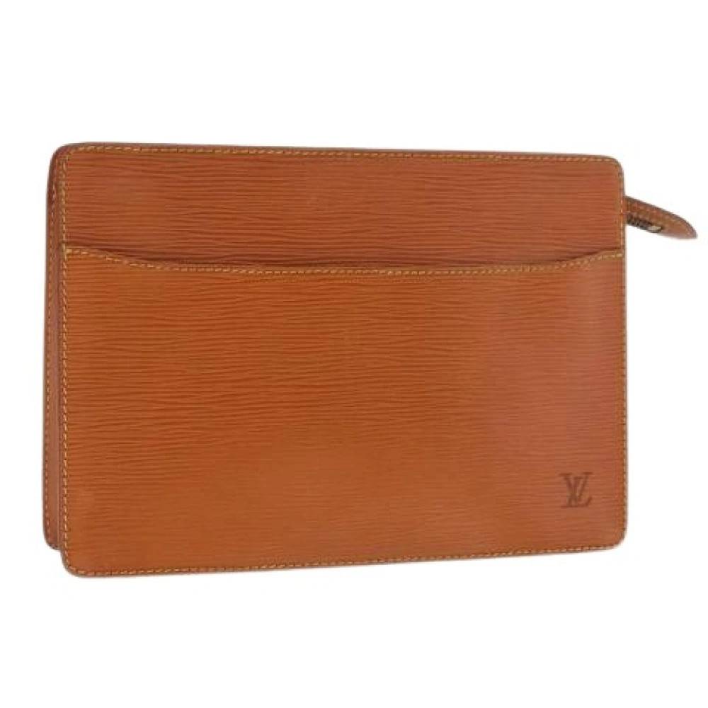 Louis Vuitton Vintage - Pre-owned Epi Leather Clutch Bag Vintage - Dam - ONE Size - Läder