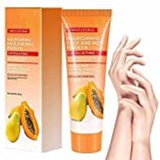 Papaya Peeling Scrub,Papaya Whitening Peeling Scrub - 2023 ny peeling scrub med papayaextrakt för ansikte och kropp Delr