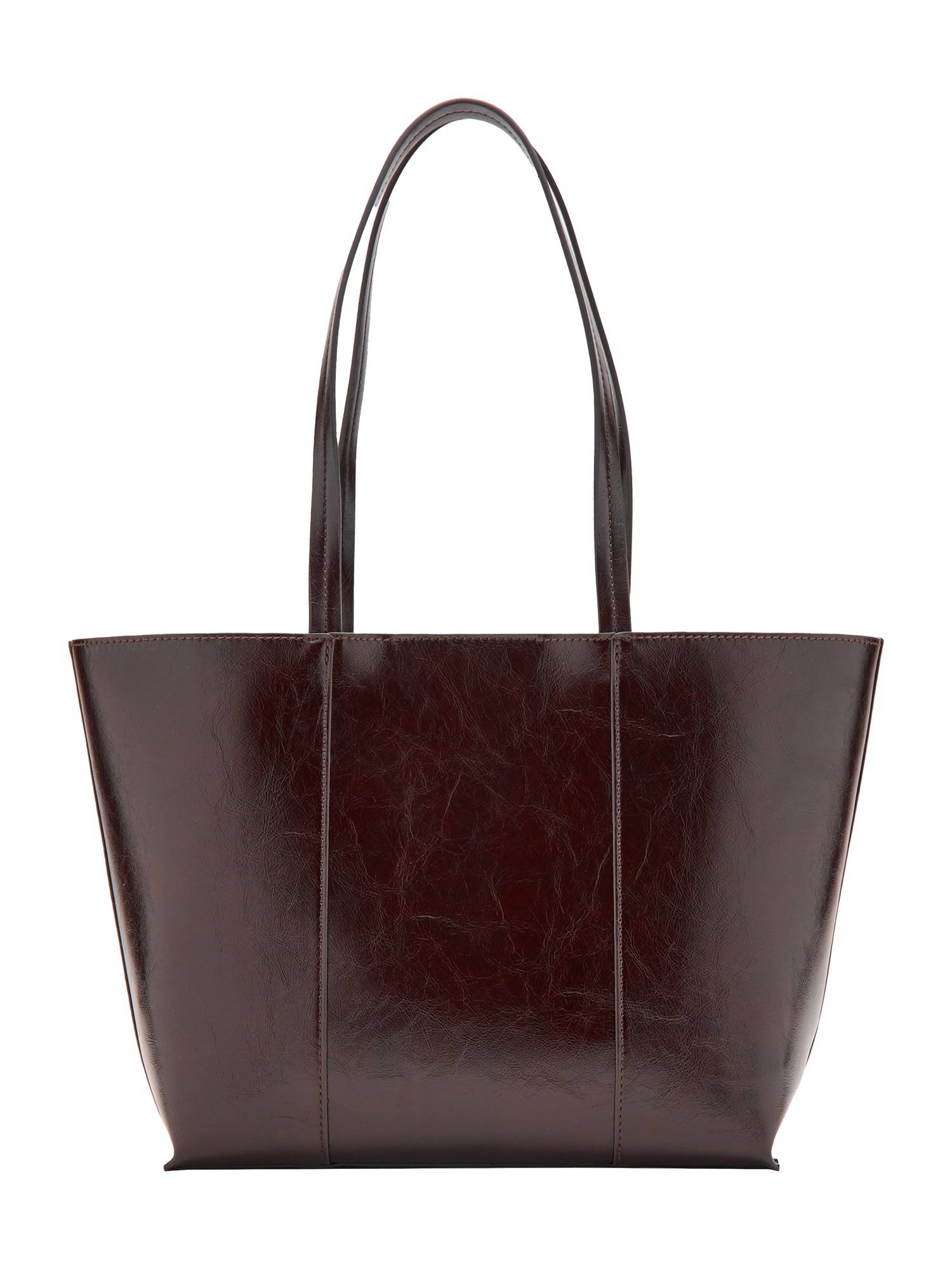 MANGO Shoppingväska 'OLIVER' kastanjebrun