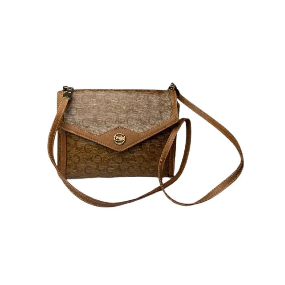 Celine Vintage Pre-owned Vintage Cross Body Bag - Vintage - Dame - Brun - ONE SIZE - Uld