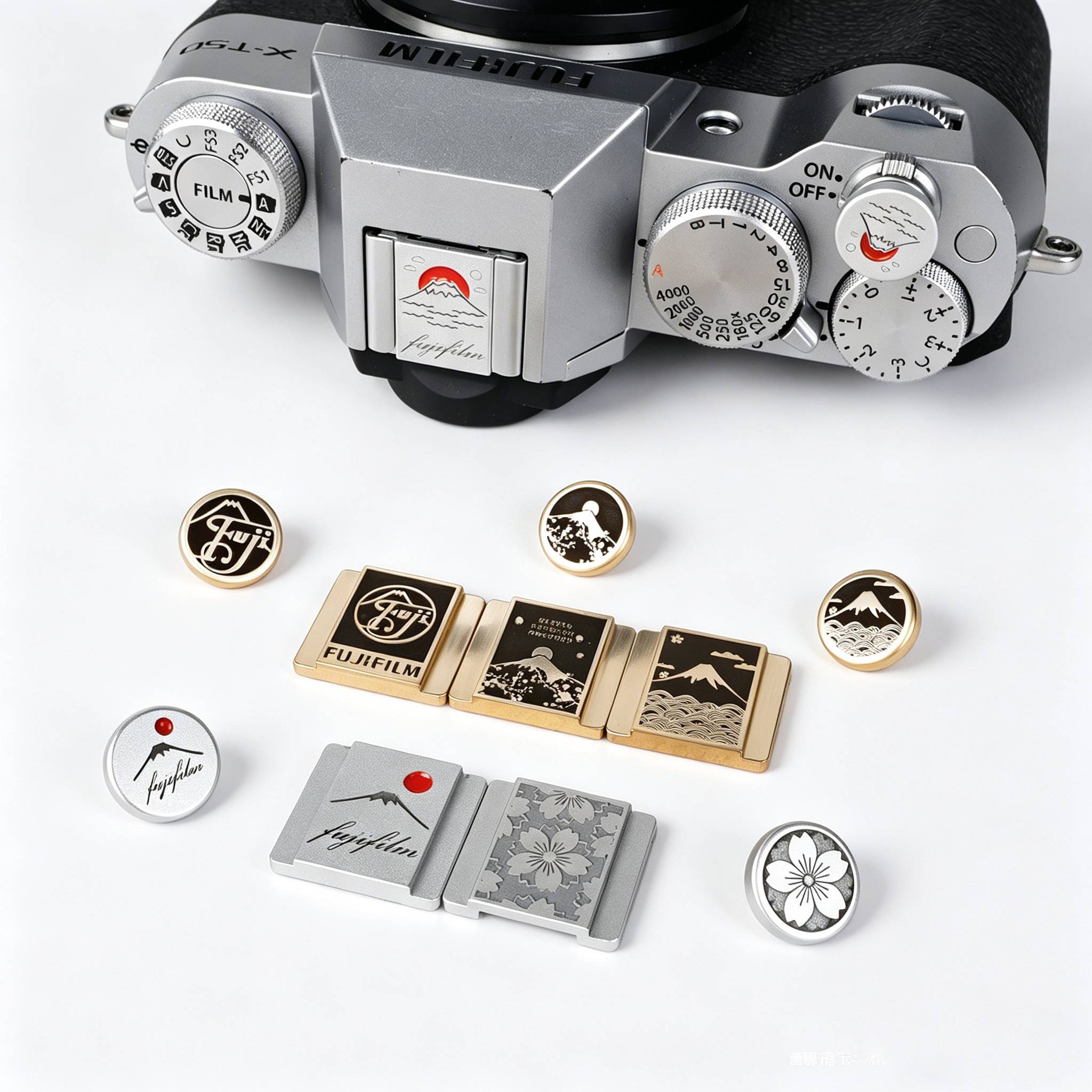 Metal Camera Hot Shoe Cover Dustproof Hot Shoe Protector Cap for Fujifilm XS10 XM5 XE4 XT5 XT30II XH2S XA7 X100VI XT50 Nikon ZFC