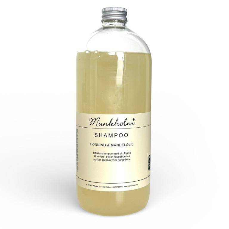 Munkholm, Shampoo med honning, 1 liter