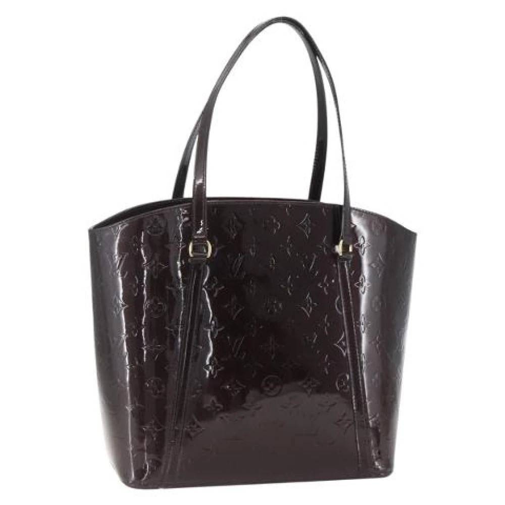 Louis Vuitton Vintage Pre-owned Vintage Læder Tote Taske - Vintage - Dame - Rød - ONE SIZE - Læder
