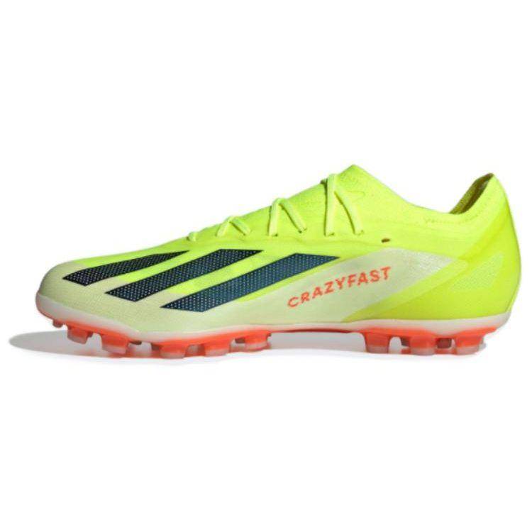 Adidas X Crazyfast Elite Snörning AG (Korta gummidubbar) Halkfria Slitstarka Lätta Fotbollsskor Herr Fotbollsskor Gul Röd ID0271 40⅔