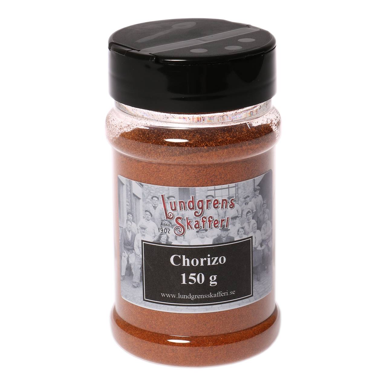 Chorizo kryddblandning Burk med 150 g