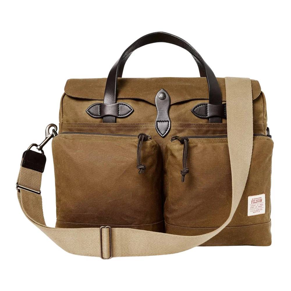 Filson Tin Cloth Aktentaske - Tasker - Dame - Brun - ONE SIZE - Uld