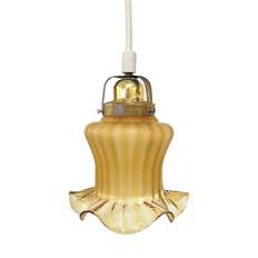 Astrid fönsterlampa klockskärm, orange