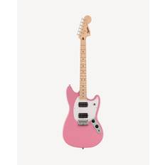 Squier Sonic™ Mustang® HH, Maple Fingerboard, White Pickguard, Flash Pink