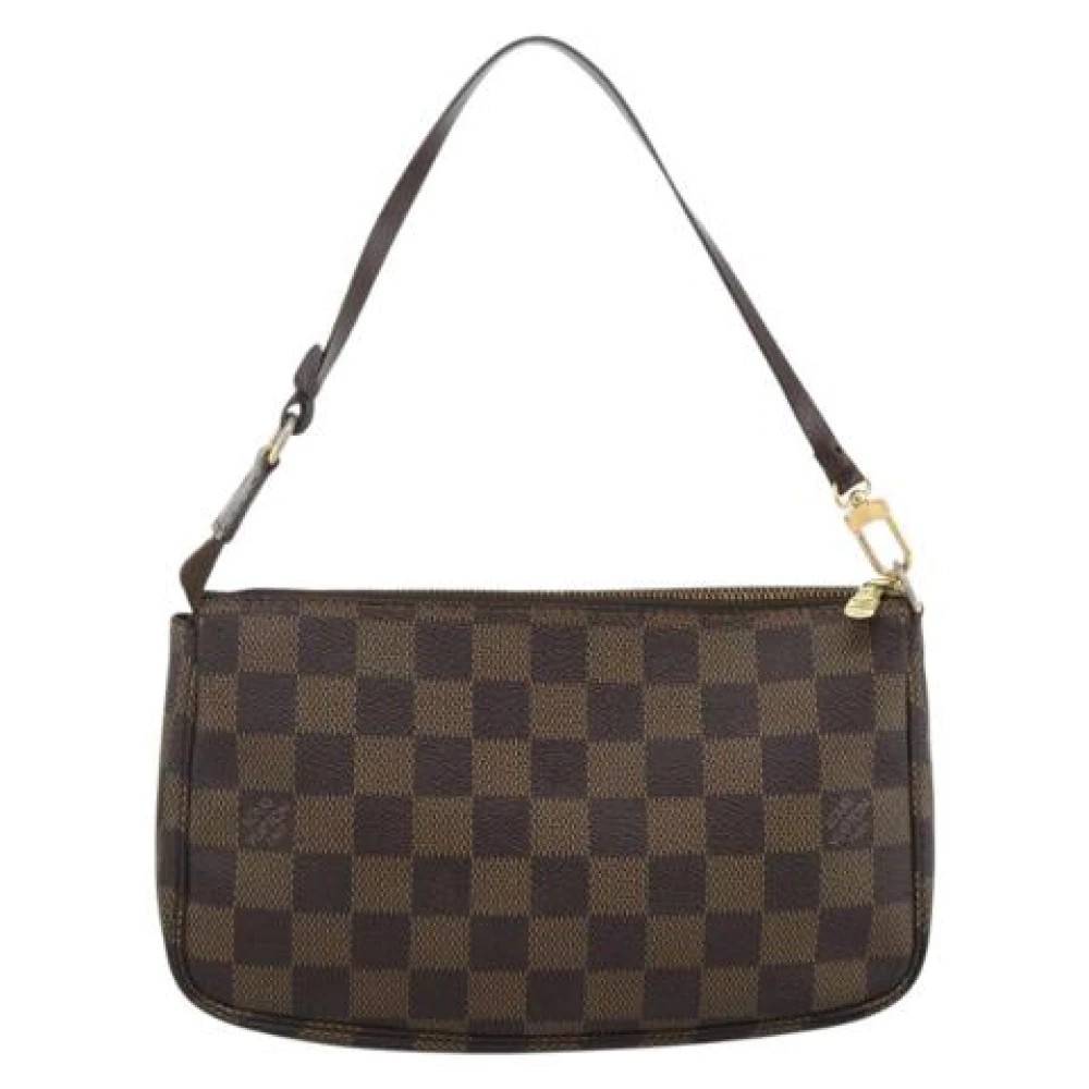 Louis Vuitton Vintage Pre-owned Vintage Skuldertaske - Vintage - Dame - Brun - ONE SIZE - Uld