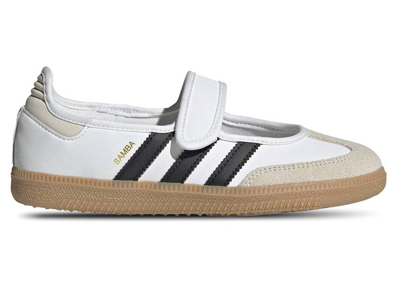 Adidas Samba Jane White Black Gum (GS) - 35 2/3 / Standard