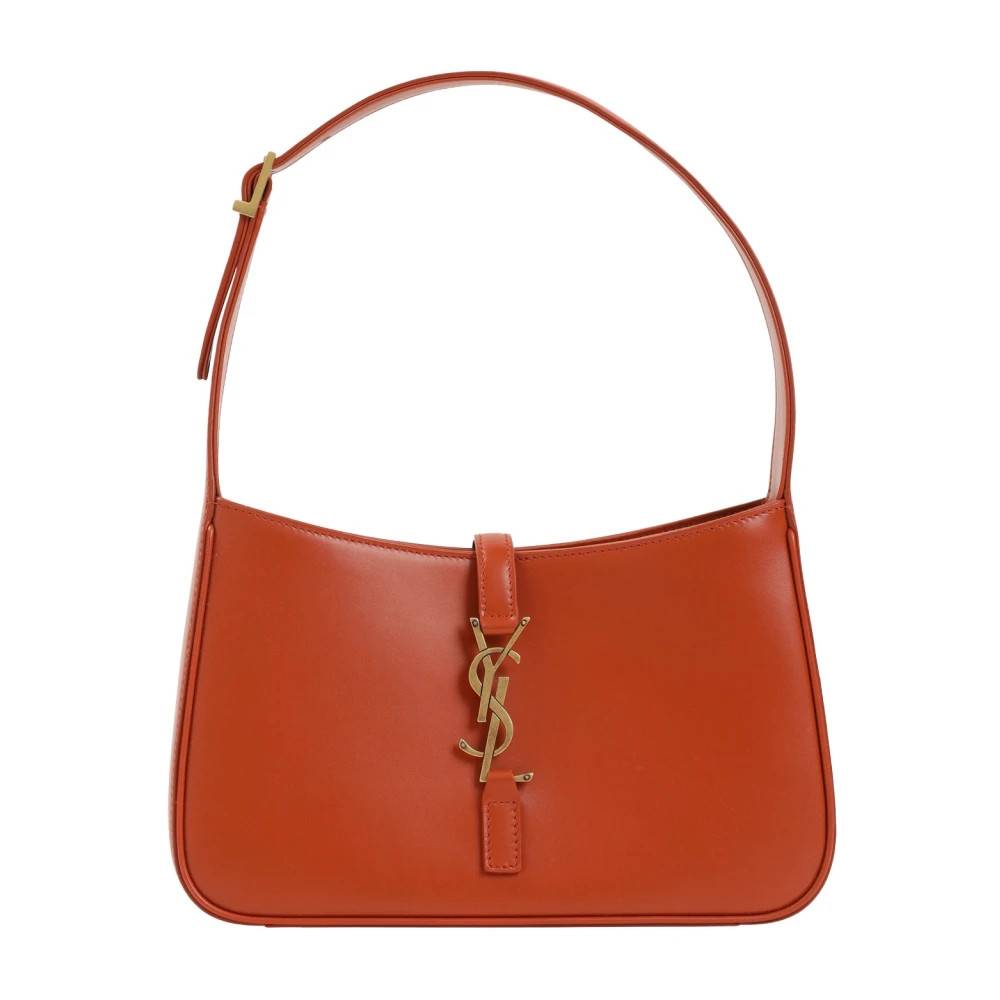 Saint Laurent Le 5 à 7 Hobo Taske - Tasker - Dame - Orange - ONE SIZE - Uld