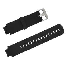 Smartwatch Replacement Band Silicone Watch Wrist Strap Single Color for Amazfit Verge 3Red svart