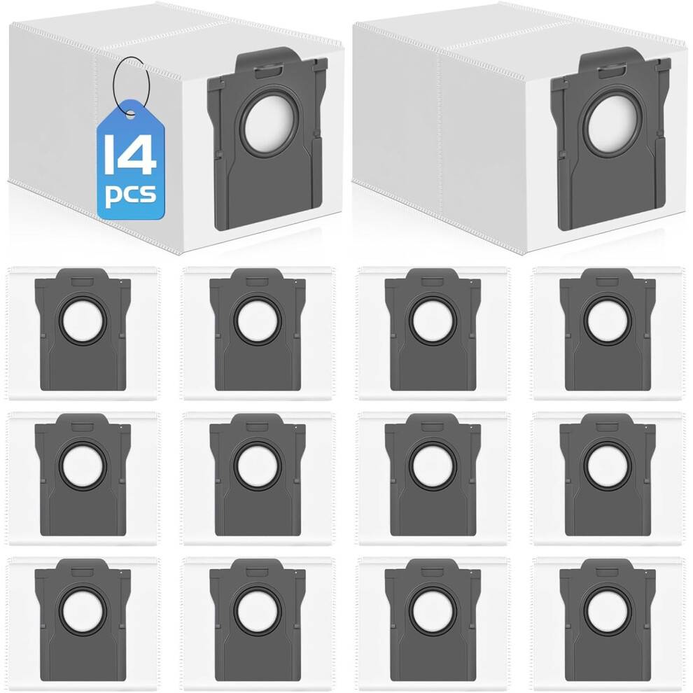 Støvsugerposer kompatible med Dreame L10s Ultra Gen 2 / X50 / X40 Ultra Complete / L40S / L10s Pro Ultra Heat/ L40/ L50 Pro Ultra/Mova E30