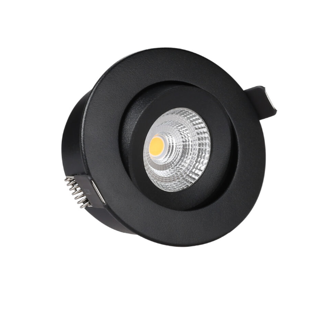 Downlight Tilt spot fra Antidark - Sort / 2700K