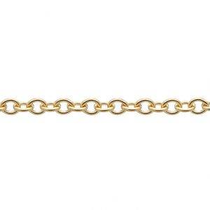Rundankar 18k rödguld 55 cm 1,6mm
