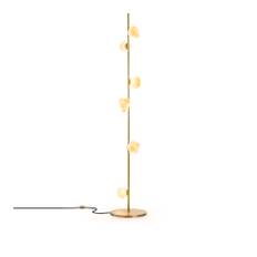Bocci - 57.6 floor lamp long brass stem - Skärmlampor - Omer Arbel - Guld