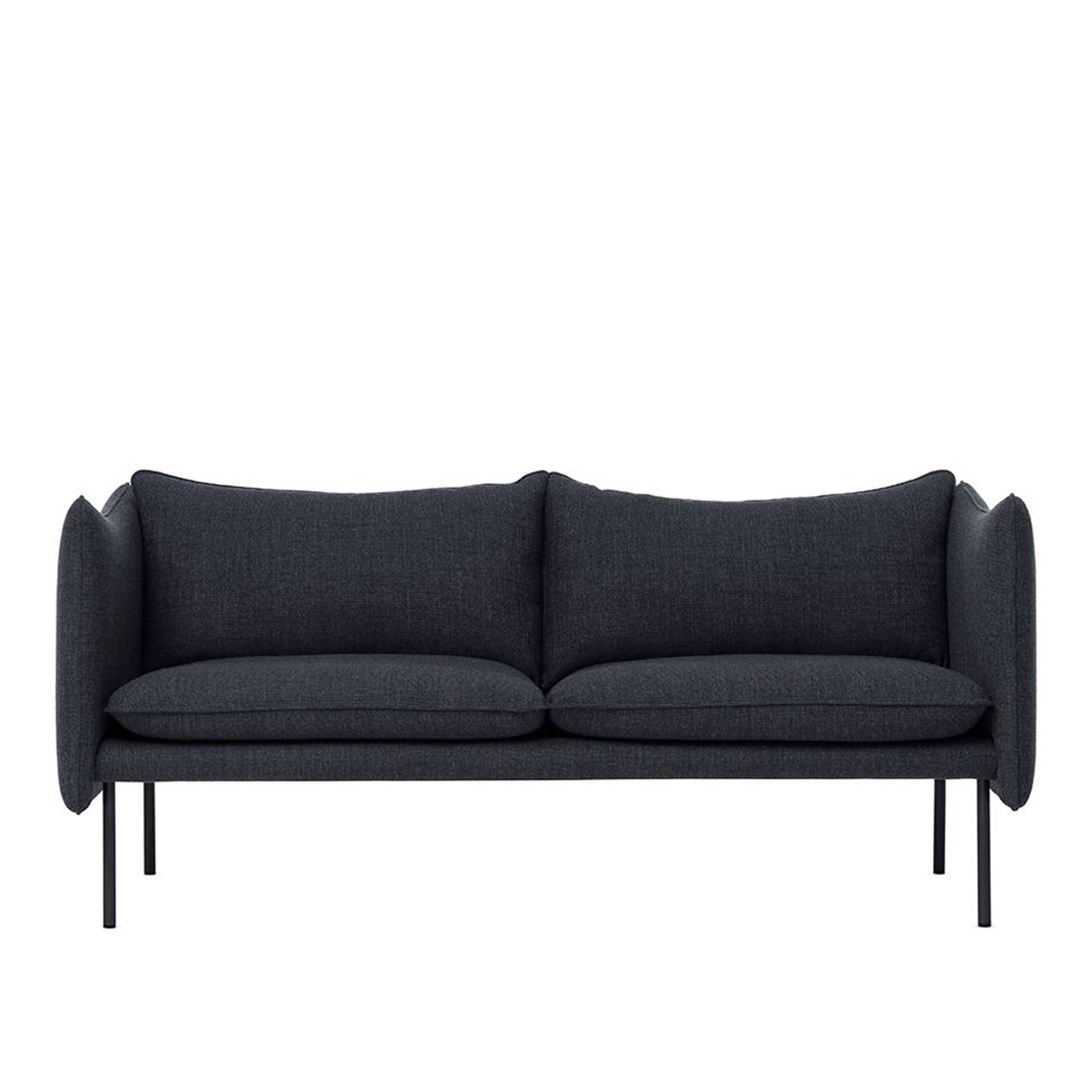 Fogia - Tiki Soffa, 2-sits, Svart Underrede, Tyg, Kat.E Barnum 2 Sand - Soffor - Andreas Engesvik - Beige