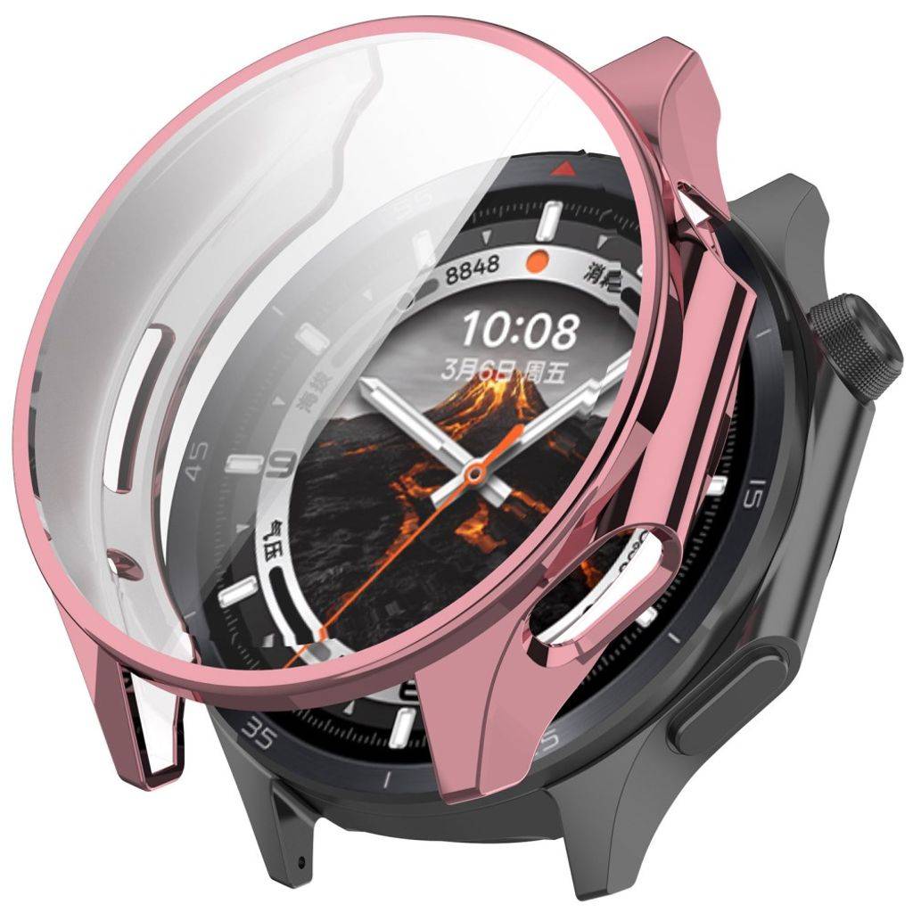 OnePlus Watch 3 46mm Skal med skärmskydd - Rosa