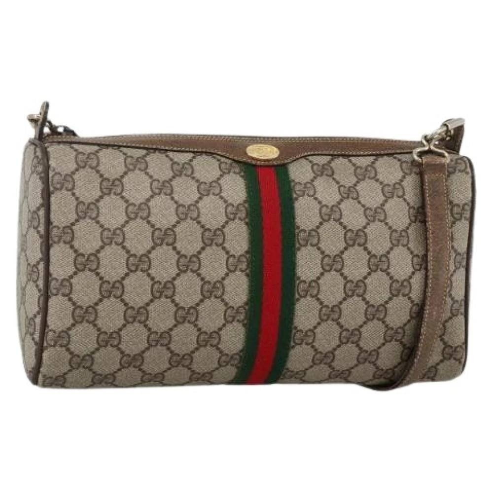 Gucci Vintage Pre-owned Plast gucci-tasker - Vintage - Dame - Beige - ONE SIZE -