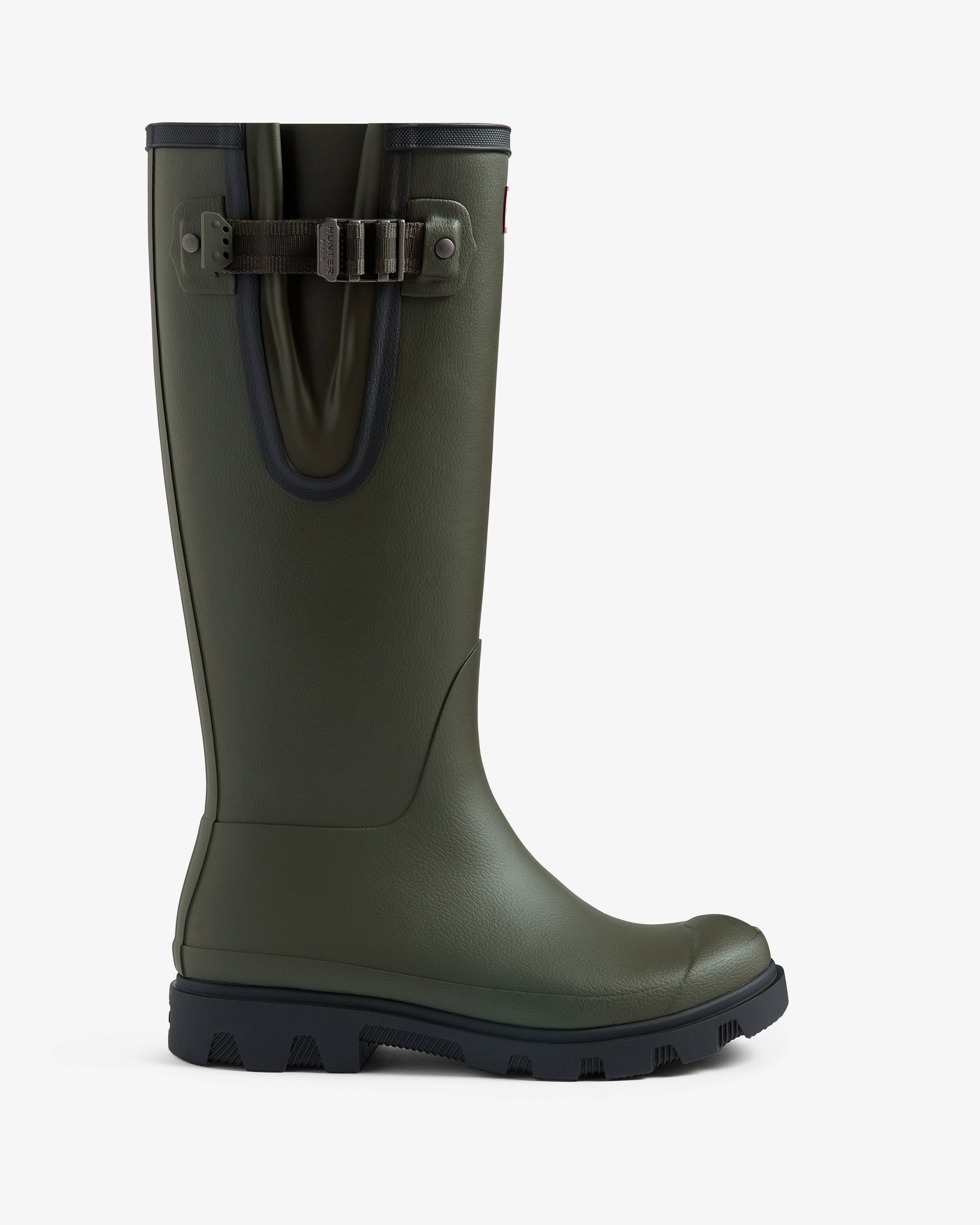 Hunter Downpour Adjustable Boot | Grön | Storlek: 36 | Unisex