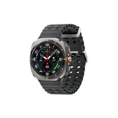 Samsung Galaxy Watch Ultra - titanium - smart ur med marinebånd - mørkegrå - 32 GB - titansølv