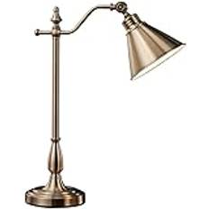 American Retro Study Desk Lamp skrivbord Arbeta Läsning Ögonskydd Studie vardagsrum sovrum sovrum lampan dekorativa lampor powerfully