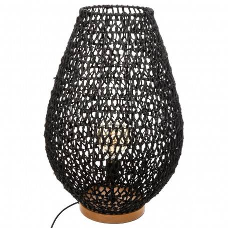 Bordslampa Svart "Etel" H.55 cm