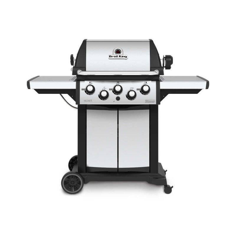 Broil King Signet 390 inkl. rotisserie - Rustfrit stål