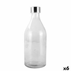 Glasflaska La Mediterránea Metall Glas 1 L (6 antal)