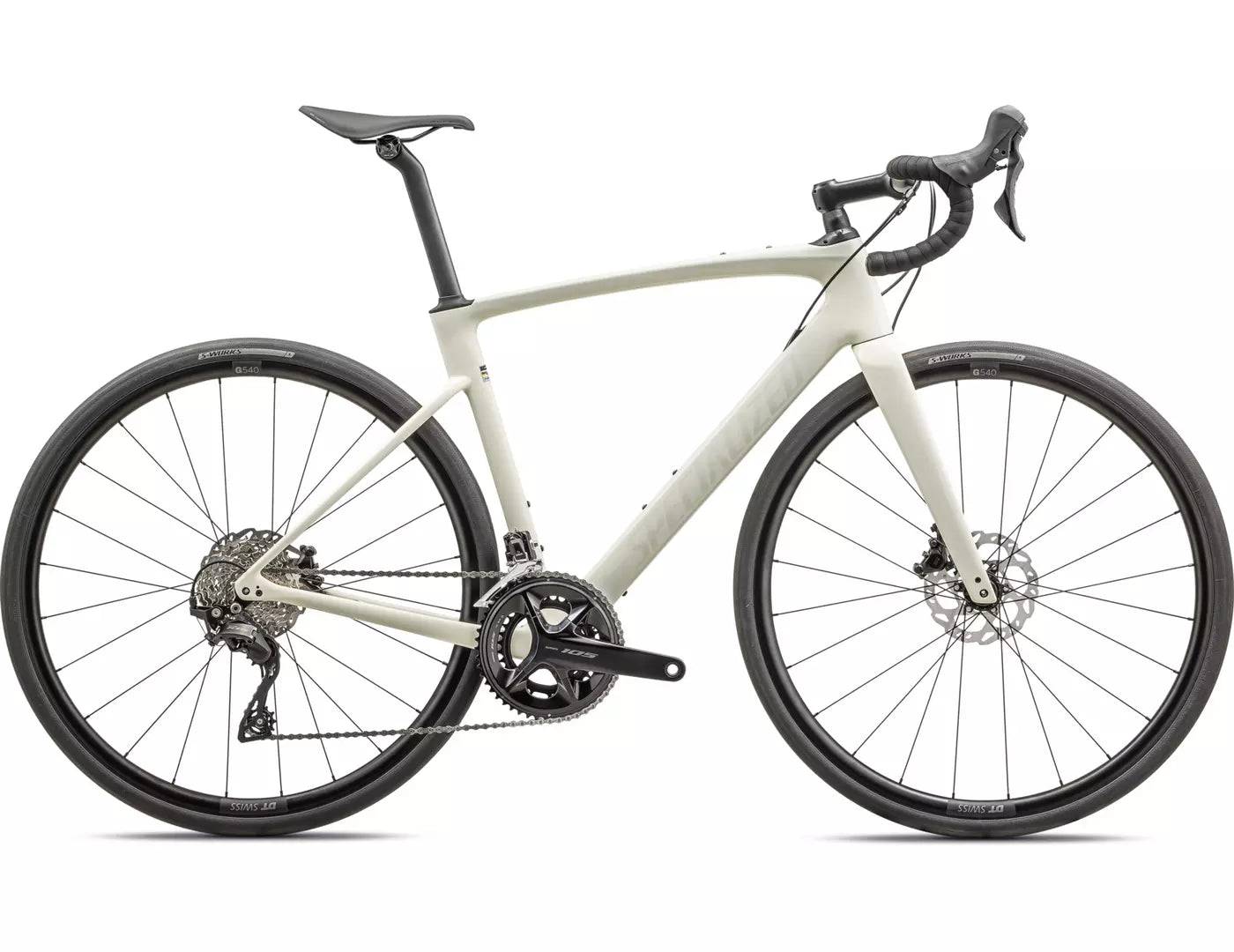 Specialized Roubaix SL8 Sport 2025 - Shimano 105 2x12sp - DT Swiss G540 - 144 / 49 / GLOSS BIRCH/WHITE MOUNTAINS/ABALONE