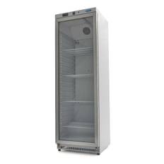 Kylskåp - 400L - Vit - med glasdörr