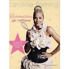 Baronessen går i køkkenet - Brugt Bog- Caroline Fleming
