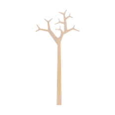 Swedese Tree wall rockhängare Special Edition 194 cm Vitpigmenterad furu - Brun