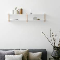 Nivo shelf C light oak/ white