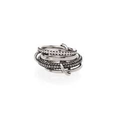 Spinelli Kilcollin - Vega diamantring i 18K svart guld - dam - diamant/18K svart guld - 7 - Silverfärgad
