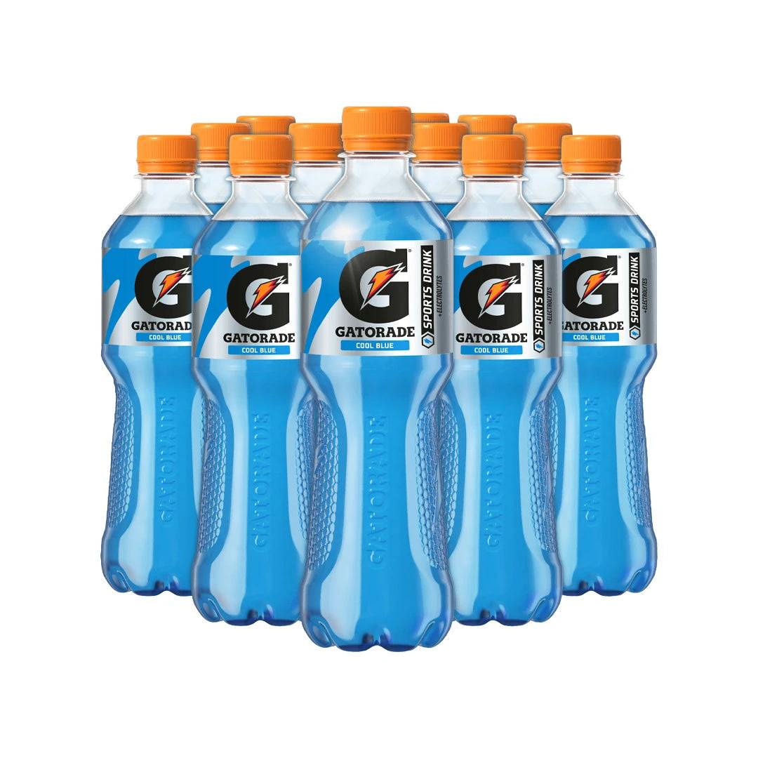 12 X Gatorade 500 Ml Cool Blue