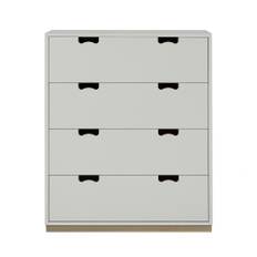 Asplund - Snö A Eksockel Light Grey - Byråer - Thomas Sandell & Jonas Bohlin - Grå - Trä