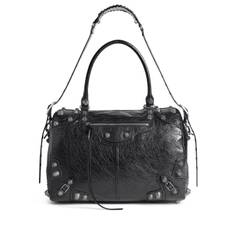 Balenciaga - Le Cagole duffelväska i läder - herr - lammskinn/Tyg - one size - Svart