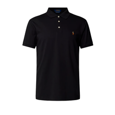 Ralph Lauren Soft-Touch Polo Slim Fit Black - L