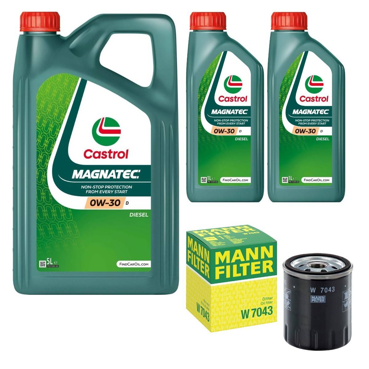 MAINTENANCE KITS MK26891324-124 Oljebyteskit (oljefilter + motorolja)