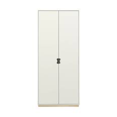 Asplund Snö F högskåp white, björksockel, dj.42 cm - Vit
