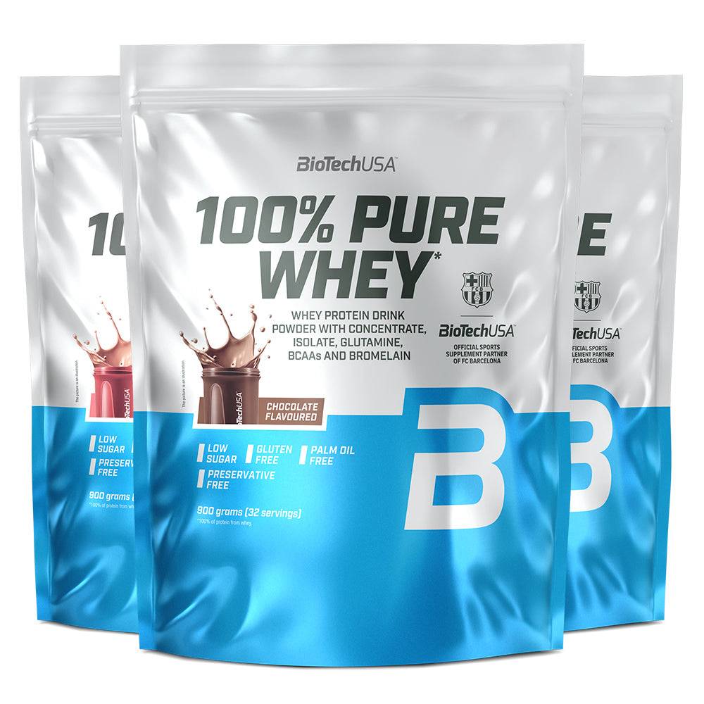BioTechUSA 100% Pure Whey - Proteinpulver (2x900g) - Proteinpulver