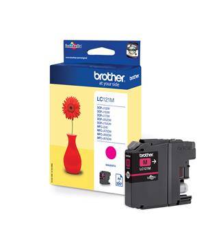 Bläckpatron Brother LC121M magenta