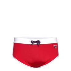 Speedo 8-005079 Jetstream Retro Logo Brief Röd