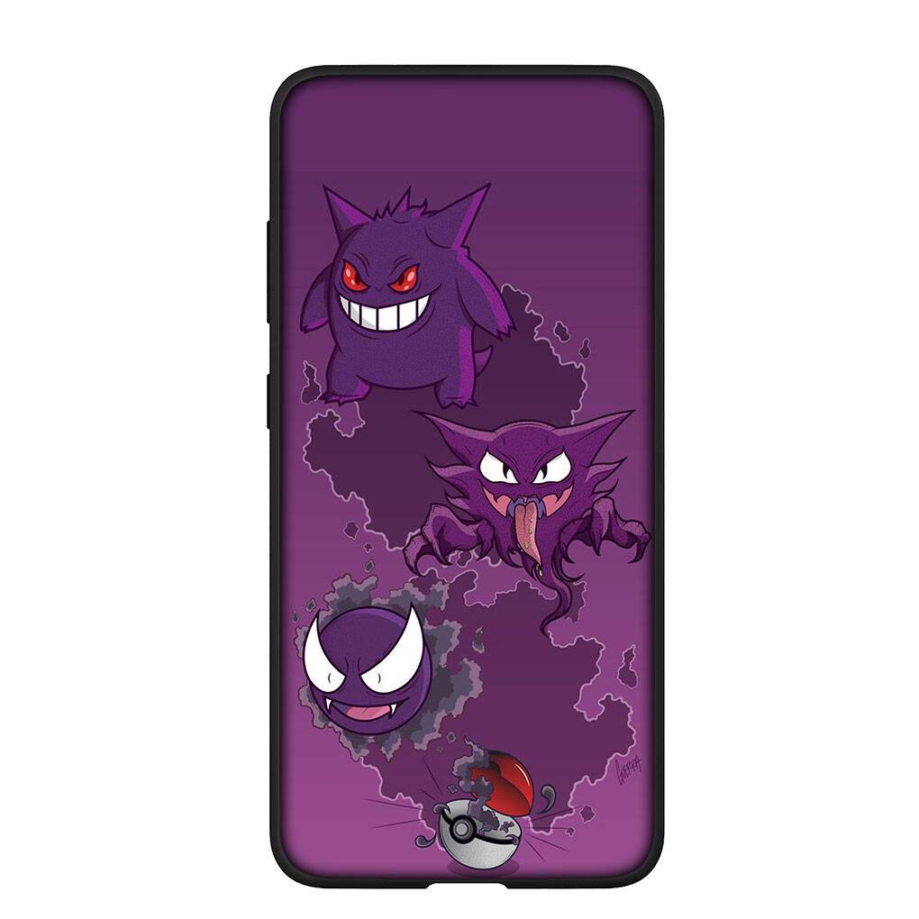 Mobilskal för iPhone 17 16 15 Plus Xiaomi Poco F8 F7 X7 X6 M8 C85 C75 Redmi Note 14 12 11 13 Pro Max A4 14C 13C 15C Tecknad Pokemon GO Pikachu Fodral for Samsung Galaxy A34 5G ecru