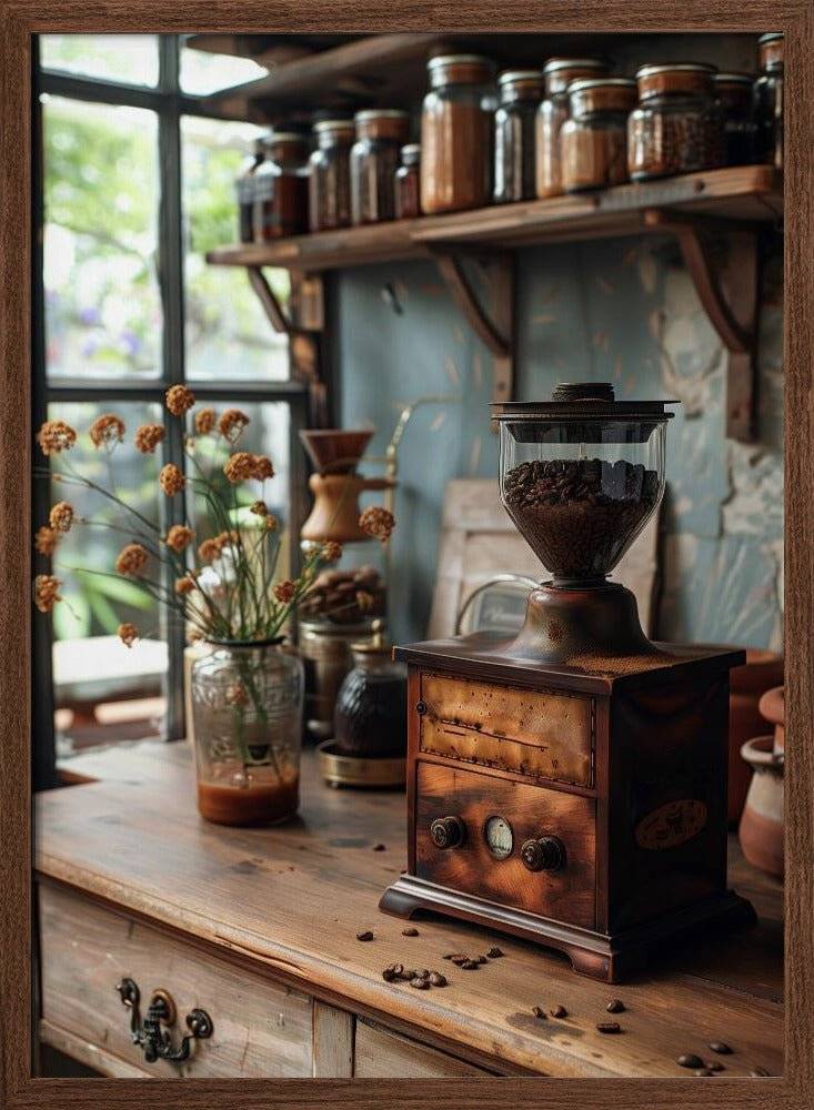 Kitchen Coffee Grinder Poster - 70x100 cm / 28x40″