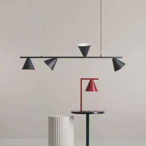 Frigg - Loftlampe i sort metal