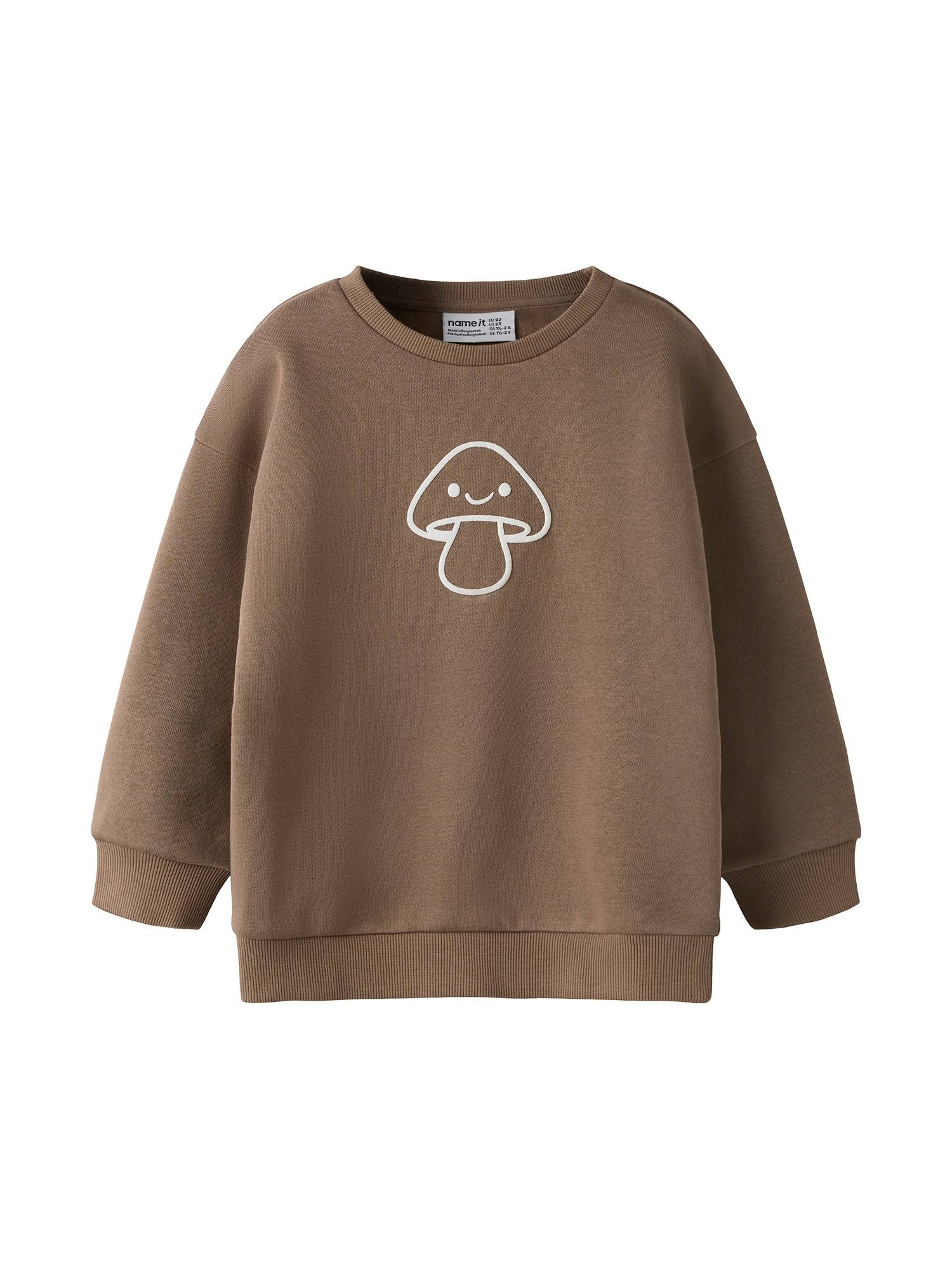 NAME IT Sweatshirt 'NMNRILEY'  brokade / hvid