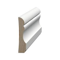 Golvlist Grimslöv Trä  List 15x69 mm Allmoge Vit