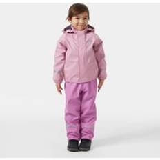 Helly Hansen Barn Bergen Fleecejacka-fodrat Regnset 2.0 Rosa 92/2